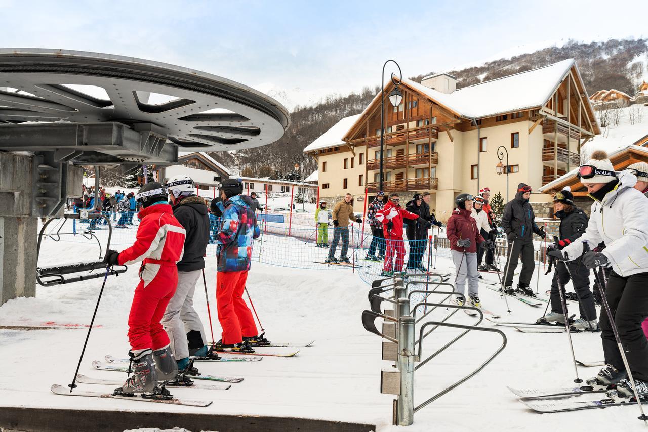 Travelski Home Select - Residence Les Chalets Du Galibier 발루아 외부 사진